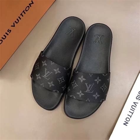 lv slides for men|louis vuitton slide sandals.